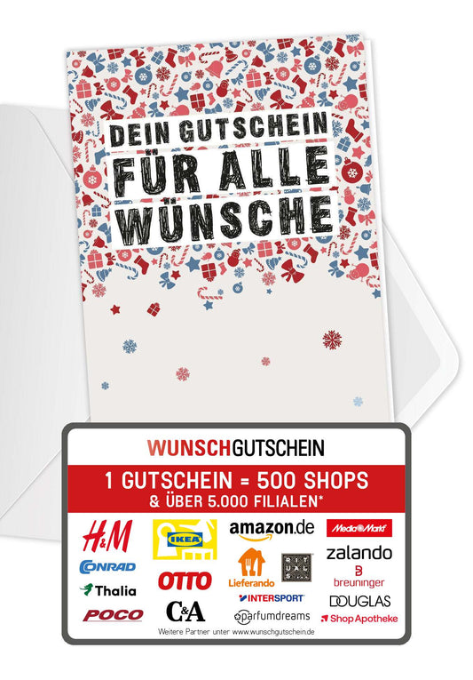 Für alle Wünsche - Doodle Weihnachten