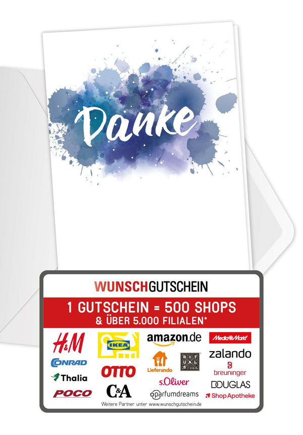 Danke - Blau